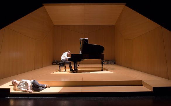 La Fonction Ravel un projet de et avec Claude Duparfait, en collaboration avec Célie Pauthe, au Piano François Dumont